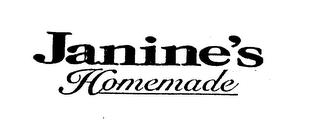 JANINE'S HOMEMADE logo