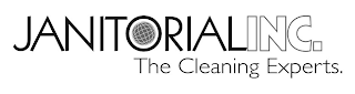 JANITORIALINC. THE CLEANING EXPERTS logo