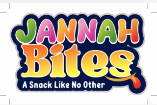 JANNAH BITES A SNACK LIKE NO OTHER logo