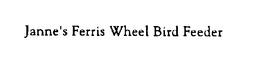 JANNE'S FERRIS WHEEL BIRD FEEDER logo
