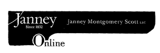 JANNEY JANNEY MONTGOMERY SCOTT LLC SINCE 1832 ONLINE logo