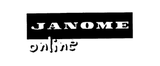 JANOME ONLINE logo
