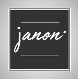 JANON. logo