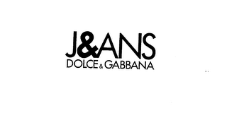 J&ANS DOLCE & GABBANA logo