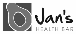 JAN'S HEALTH BAR logo
