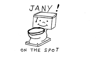 JANY! ON THE SPOT logo