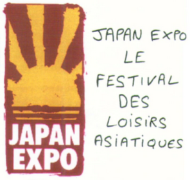 JAPAN EXPO JAPAN EXPO LE FESTIVAL DES LOISIRS ASIATIQUES logo