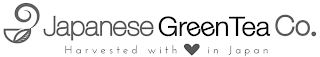 JAPANESE GREEN TEA CO. HARVESTED WITH IN JAPAN logo