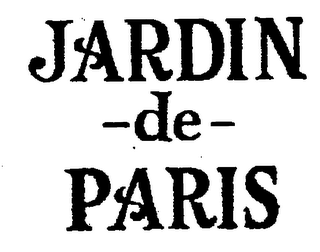 JARDIN -DE- PARIS logo