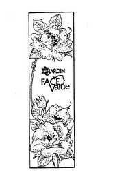 JARDIN FACE VALUE logo