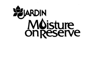 JARDIN MOISTURE ON RESERVE logo