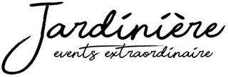 JARDINIÈRE EVENTS EXTRAORDINAIRE logo