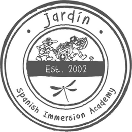 JARDÍN SPANISH IMMERSION ACADEMY EST. 2002 logo