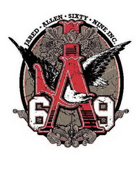 JARED · ALLEN · SIXTY · NINE INC. JA 69 logo