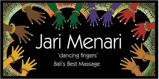JARI MENARI 'DANCING FINGERS' BALI'S BEST MASSAGE logo