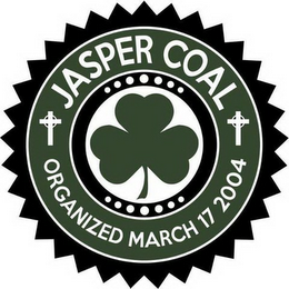 JASPER COAL ORGANIZED MARCH 17 2004 logo
