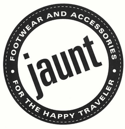 JAUNT FOOTWEAR AND ACCESSORIES FOR THE HAPPY TRAVELER logo