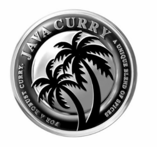JAVA CURRY A UNIQUE BLEND OF SPICES FOR A ROBUST CURRY. logo