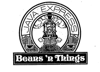 JAVA EXPRESS BEANS 'N THINGS logo