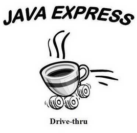 JAVA EXPRESS DRIVE-THRU logo