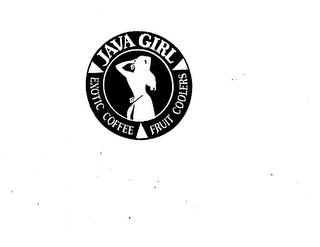 JAVA GIRL EXOTIC COFFEE FRUIT COOLERS logo
