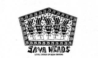 JAVA HEADS LOYAL ORDER OF BEAN BRAINS logo