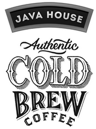 JAVA HOUSE AUTHENTIC COLD BREW COFFEE logo