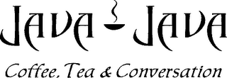 JAVA JAVA COFFEE, TEA & CONVERSATION logo
