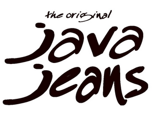 JAVA JEANS THE ORIGINAL logo