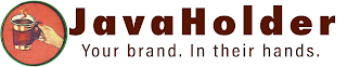 JAVAHOLDER YOUR BRAND. IN THEIR HANDS. logo