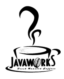 JAVAWORKS FRESH ROASTED COFFEES logo