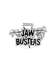 JAW BUSTERS THE ORIGINAL JAW BREAKERS logo