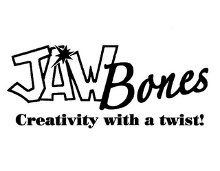JAWBONES CREATIVITY WITH A TWIST! logo