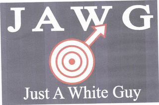 JAWG JUST A WHITE GUY logo