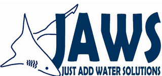 JAWS JUST ADD WATER SOLUTIONS logo