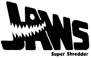 JAWS SUPER SHREDDER logo