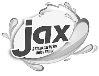 JAX A CLEAN CAR BY JAX RIDES BETTER logo
