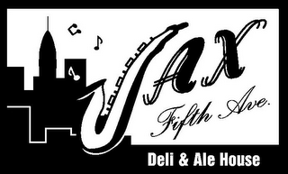 JAX FIFTH AVE. DELI & ALE HOUSE logo