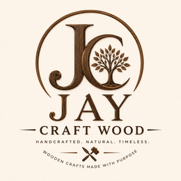 JAY - CRAFT WOOD - HANDCRAFTED. NATURAL. TIMELESS. WOODEN CRAFTS MADE WITH PURPOSE logo
