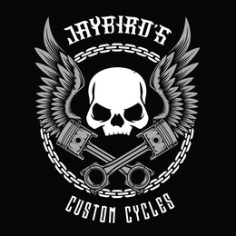 JAYBIRD'S CUSTOM CYCLES logo