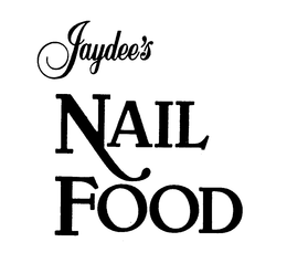 JAYDEE'S NAIL FOOD logo