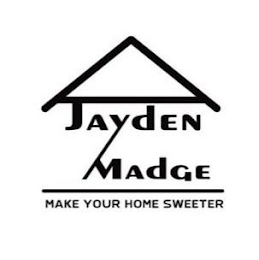 JAYDEN MADGE MAKE YOUR HOME SWEETER logo