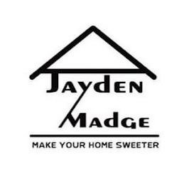 JAYDEN MADGE MAKE YOUR HOME SWEETER logo