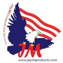 JAYMIL PRODUCTS AND SERVICES, WWW.JAYMILPRODUCTS.COM, JM logo