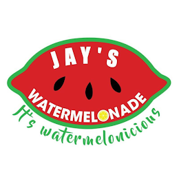 JAY'S WATERMELONADE IT'S WATERMELONICIOUS logo