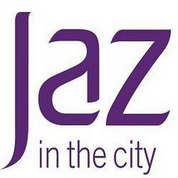 JAZ IN THE CITY logo