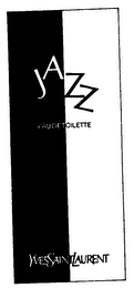 JAZZ EAU DE TOILETTE YVES SAINT LAURENT logo