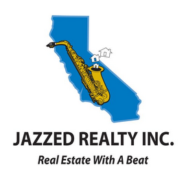 JAZZED REALTY INC. REAL ESTATE WITH A BEAT logo