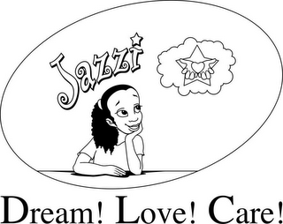 JAZZI, DREAM! LOVE! CARE! logo
