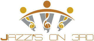 JAZZI'S ON 3RD logo